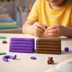 Kids Soft Modelling Clay Multi-Color DIY Art & Craft Kit for Creative Learning