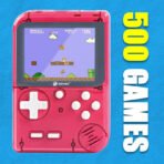 Sameo DreamBoy Retro Handheld Gaming Console with 500 Built-in Classic Games – Portable Mini Game Player with TV Output - Image 4