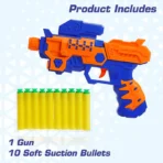 Hi-Arm Soft Bullet Gun with 10 Soft Bullets – High-Performance Toy Blaster for Kids - Image 4