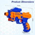 Hi-Arm Soft Bullet Gun with 10 Soft Bullets – High-Performance Toy Blaster for Kids - Image 3
