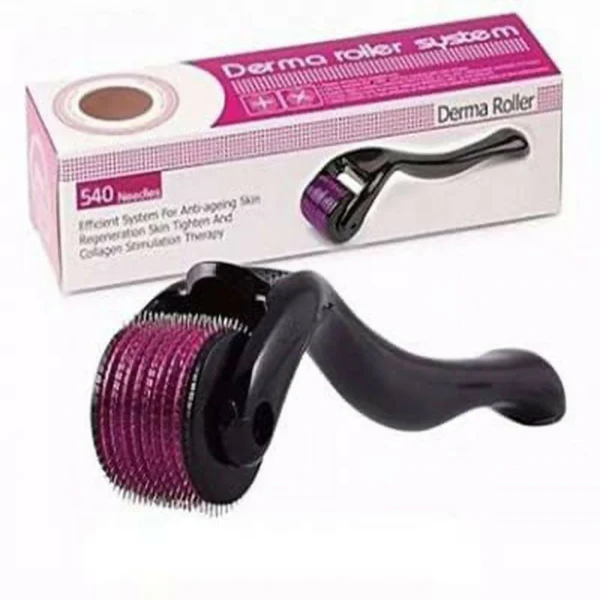JyLIDCBiDY 0.5mm 540 Needle Derma Roller for Face Skin Care Tool - Image 1