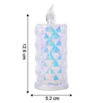 LED Flameless Decorative Candle Lights (3 Pc / Set) - Image 5