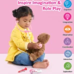 Aditi LED Doctor Play Kit for Kids with Light-Up Tools & Stethoscope - Image 2