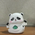 Cute Panda Mini Decor Toy | Small Soft Panda Figurine for Kids & Home Decoration - Image 4