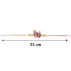 Lord Krishna and Radha Designer Rakhi (1 Pc) - Image 5