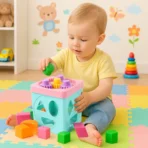 Funskool Giggles Shape Sorter Gear Box – Educational Activity Toy for Toddlers - Image 2
