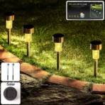 Solar Lawn Lamp Set of 12 Pc - Image 8