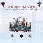 Novex Marvel Spiderman Kids Polycarbonate Trolley Bag for Boys Travel Luggage with 4 Spinner Wheel (18 Inch) - Image 4