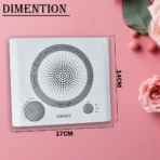 Sleep Therapy Sound Machine with 8 Soothing Sounds (Battery, Timer Option) - Image 4