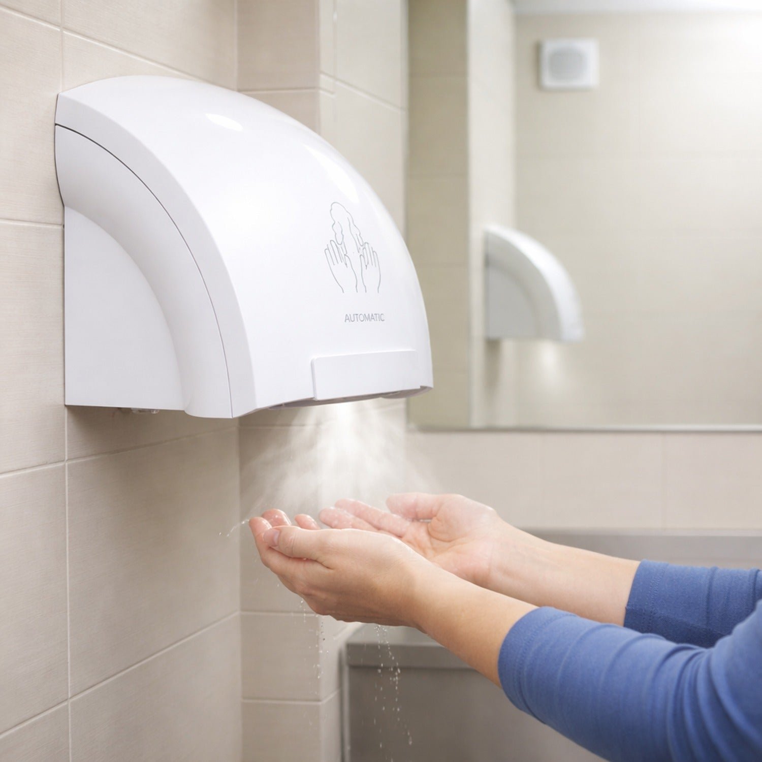 WhatsAppImage2026-03-09at13.56.48_1 Electric Wall Mounted Automatic Sensor Hand Dryer (1 Pc) - Image 1