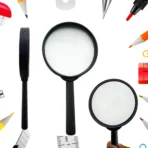 Magnifying glass Lens - reading aid made of glass - real glass magnifying glass that can be used on both sides - glass breakage-proof magnifying glass, Protect Eyes, 90mm & 60mm (2pc Set) - Image 3
