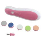 Electric Baby Nail Trimmer with Grinding Heads for Newborn Infant and Toddler - Image 3