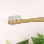 Wooden / Bamboo Brush Toothbrush Ultra Soft Bristles (1 Pc) - Image 5
