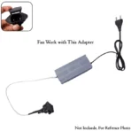 12V DC Hybrid Pedestal Table Fan (Adapter Not Include) - Image 3