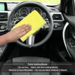 Premium Microfiber Cleaning Cloth, Towel (40x30 cm / 1 Pc) - Image 6