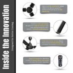 ZADAP CASA-Pro 1200mm BLDC Ceiling Fan with Remote | 28W Energy Saving | High Speed 390 RPM (Smoke Brown) - Image 6
