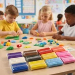 Kids Creative Modelling Clay – Multi-Color DIY Craft & Learning Kit (160g x 24 Bars) - Image 2