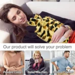 Personal Care Rubber Hot Water Heating Bag for Pain Relief (Large) - Image 2