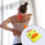 Yellow Duck Hot Water Bag for Pain Relief & Warmth with Cover - Image 2