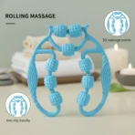 Handheld Body Massage Roller for Legs, Arms & Muscle Relaxation (1 Pc) - Image 5