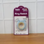 Truzo Toys Ring Rabbit Baby Teether | Soft Silicone & Wooden Teething Ring Infants - Image 2