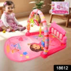 2in1 Baby Kick and Play Piano Gym Mat & Fitness Rack (1 Set) - Image 2