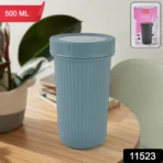 Apex Double Wall Inner Steel Travel Glass (500ml) Approx (1 Pc / Mix Color) - Image 5