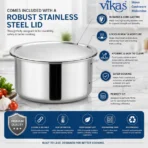 Vikas Triply Tope – Versatile Cooking for Every Meal - Image 5
