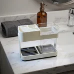 Multipurpose Toothbrush & Toothpaste Stand Holder (1 Set) - Image 2
