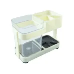 Multipurpose Toothbrush & Toothpaste Stand Holder (1 Set) - Image 3