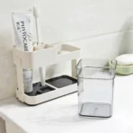 Multipurpose Toothbrush & Toothpaste Stand Holder (1 Set) - Image 4