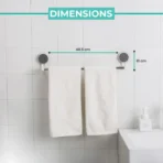 Self-Adhesive Towel Rod - (1 Pc) - Image 2