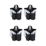 Multifunction Wall Mount Garage Holder for Mop / Broom / Hanger (4 Pcs Set) - Image 4