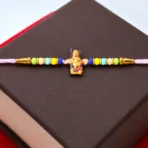 Hanuman Ji Designer Rakhi with Colorful Beads (1 Pc)