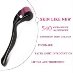 0.5mm 540 Needle Derma Roller for Face Skin Care Tool - Image 5