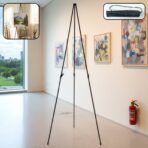 66 Inch Long Adjustable Metal Tripod Easel Stand with Carry Bag (1 Pc)