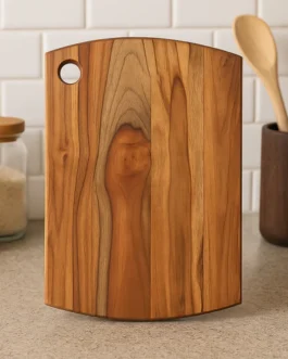 Supermom Premium Teak Wood Chopping Board for Kitchen (1 Pc)