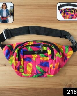 Stylish Printed Waist Bag (1 Pc)