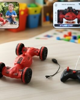 Remote Control One-Key Deformation Stunt Car (1 Set)