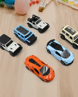 Mini Pull Back Car Widely Used By Kids (1 Pc / Mix Color / Design)