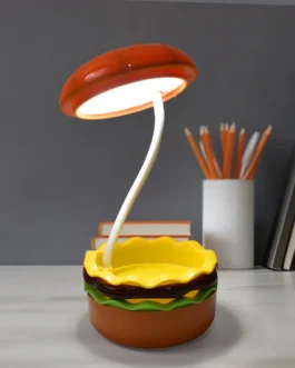 Burger Delight: Folding LED Night Lamp (1 Pc)