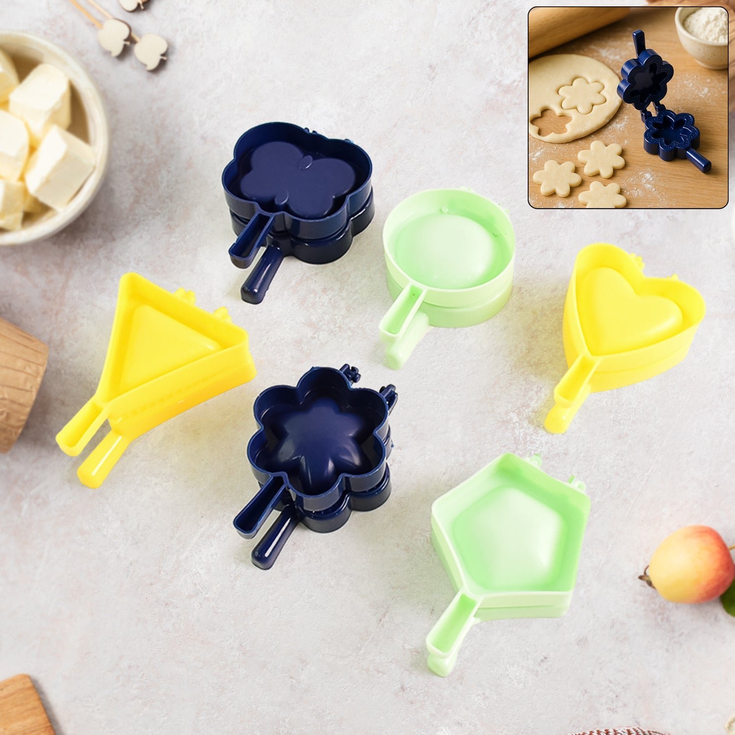 1 Pc Assorted Shape Plastic Snack Mould (Mix Design / 1 Pc) - Image 6