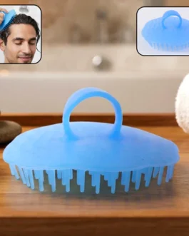Silicone Scalp Massager Shampoo Brush (1 Pc)