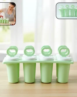 Prexo Plastic Ice Cream Popsicle Maker (8 Pc Set)