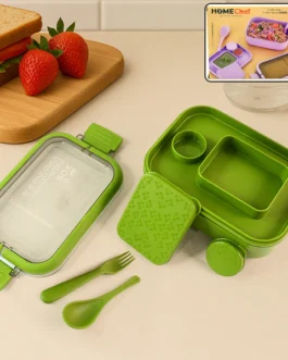 Magic Lunch Box with Leakproof Compartments (1 Pc)