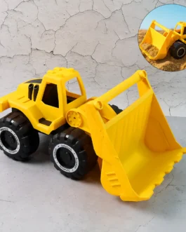 Funwoods Friction-Powered Front Loader / Bulldozer Toy – (1 Pc)