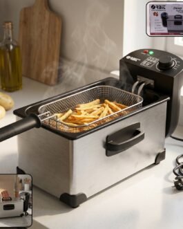 Orbit Heavy Duty 2000W Deep Fryer with 3 Litre Oil Capacity