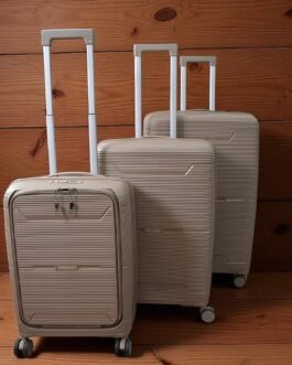 Hard-Shell Trolley Luggage Bag (Set of 3-pice / Mix Color)
