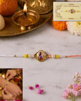 Lord Krishna Premium Designer Rakhi (1 Pc)