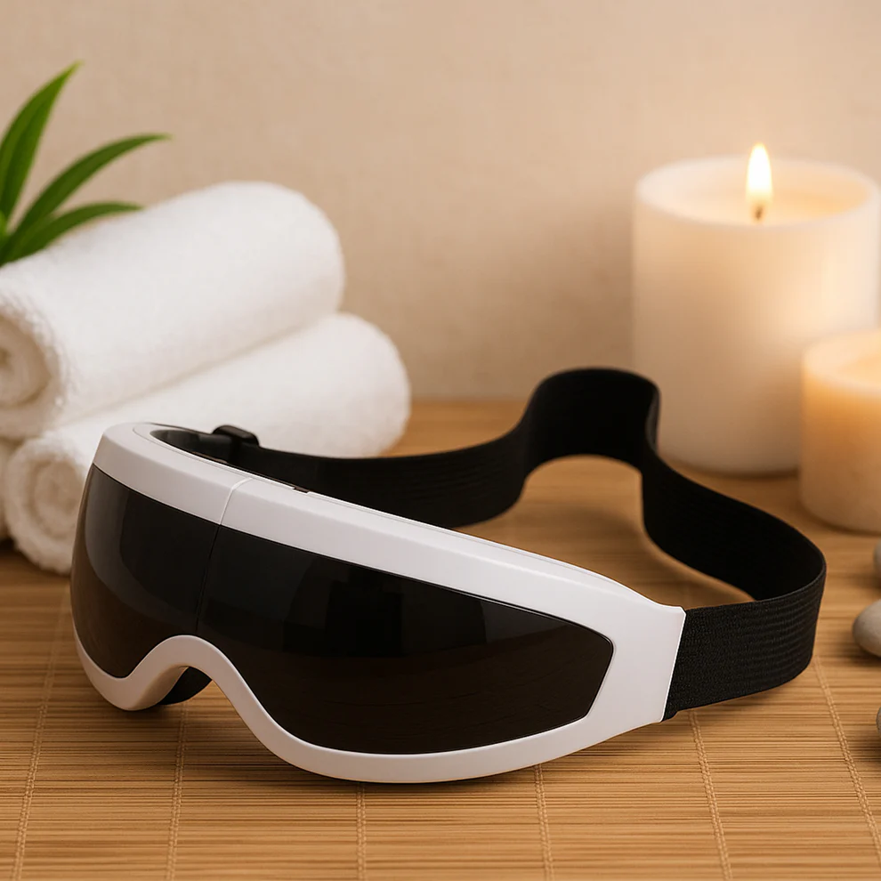 Electric Eye Massager with Adjustable Elastic Band (1 Pc) - Image 3